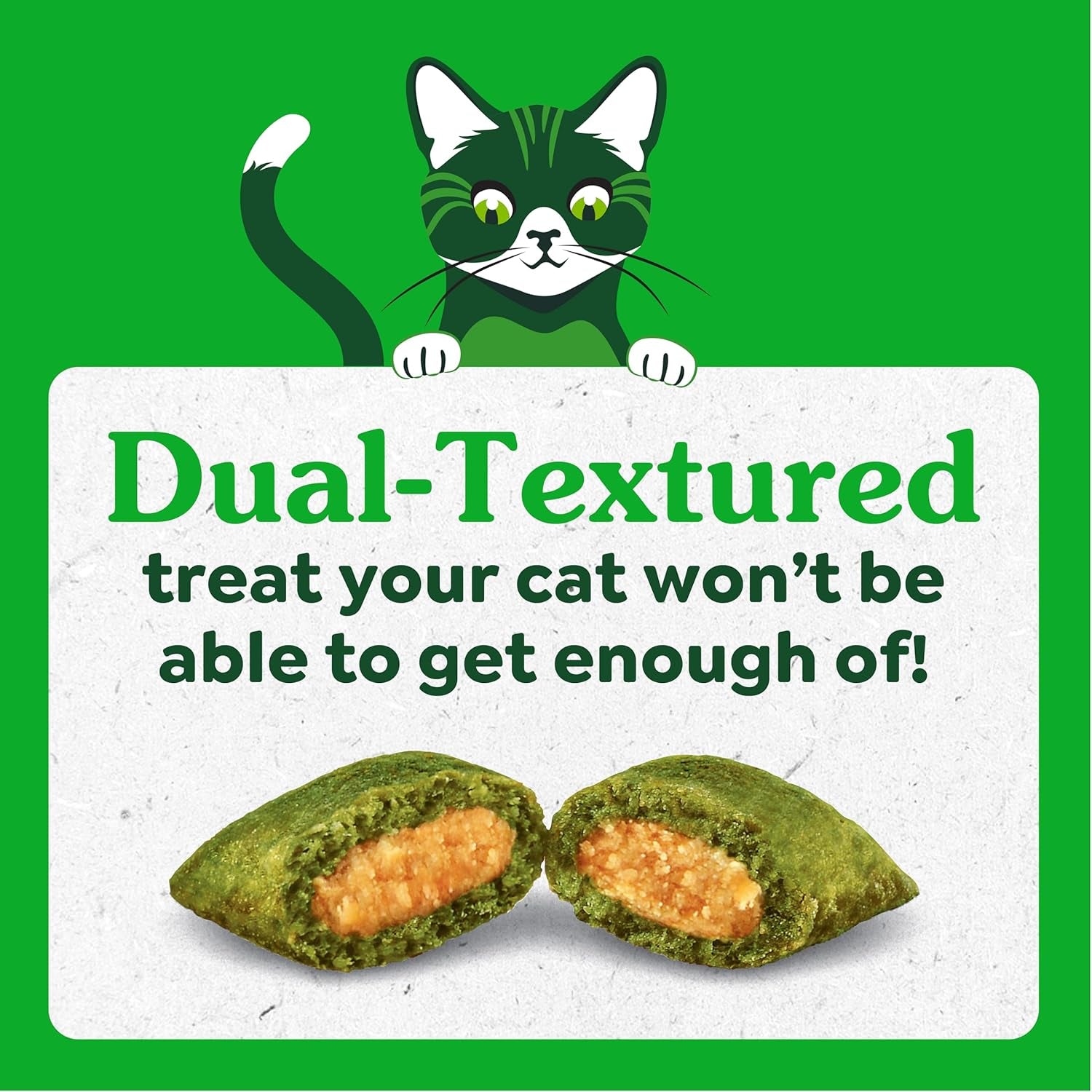 Feline SMARTBITES Healthy Skin and Fur, Chicken and Salmon Flavors, All Bag Sizes